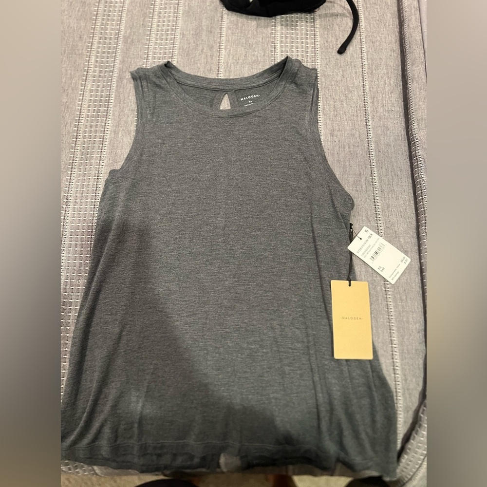 Grey tank top new with tags!